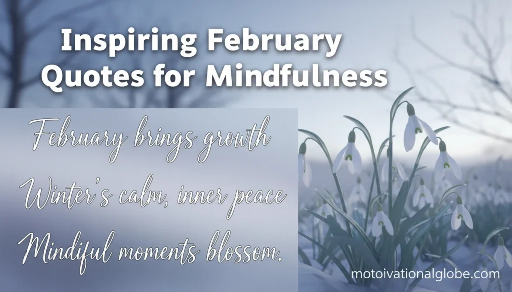 Inspiring February Quotes for Mindfulness