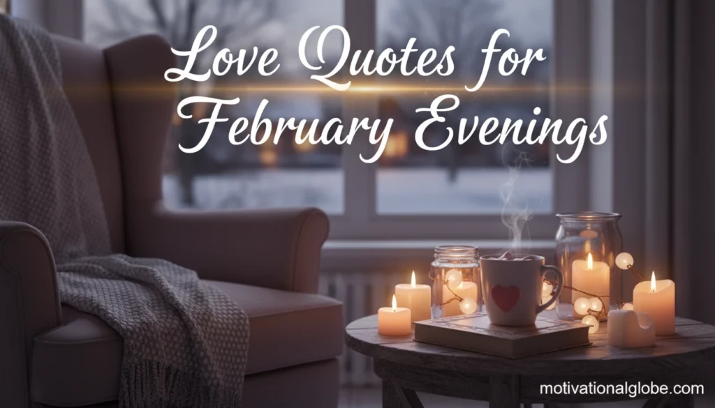 Love Quotes for February Evenings