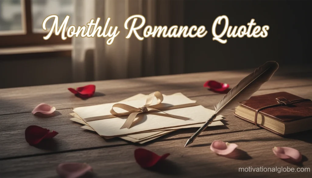 Monthly Romance Quotes