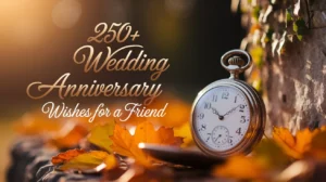 250+ Wedding Anniversary Wishes for a Friend