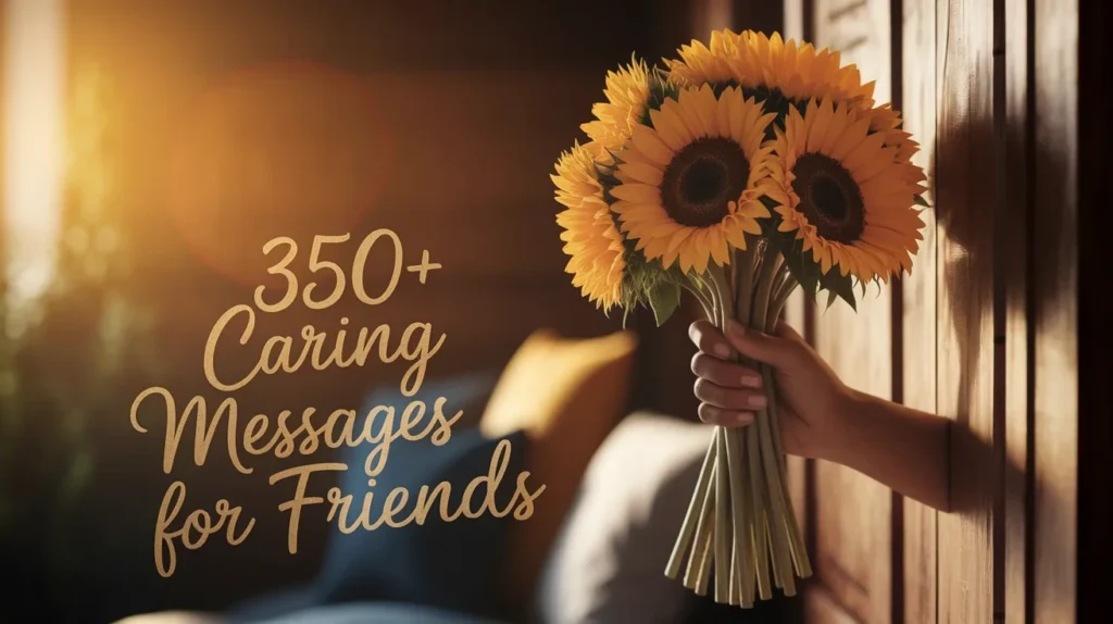 350+ Caring Messages for Friends