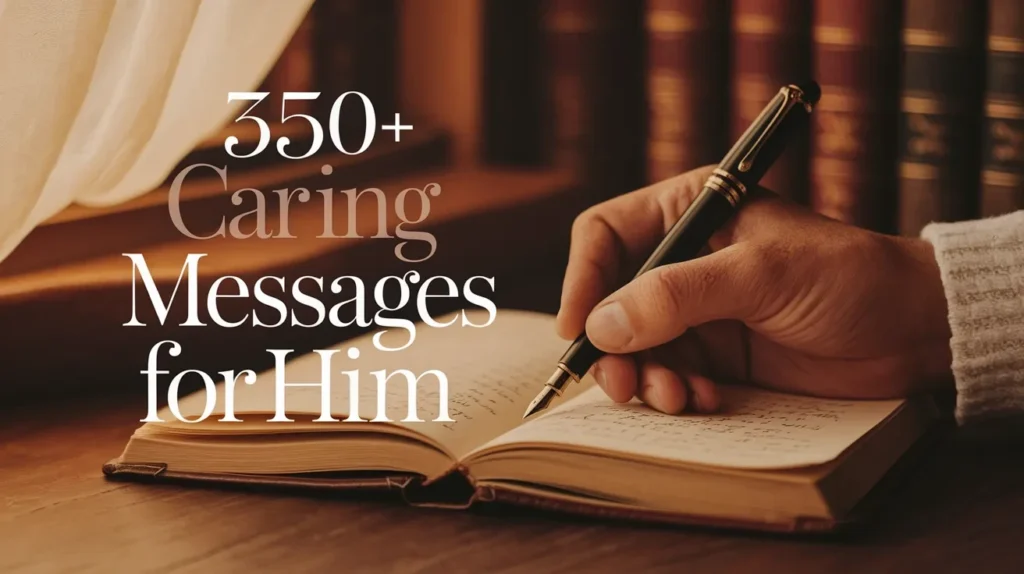 350+ Caring Messages for Him