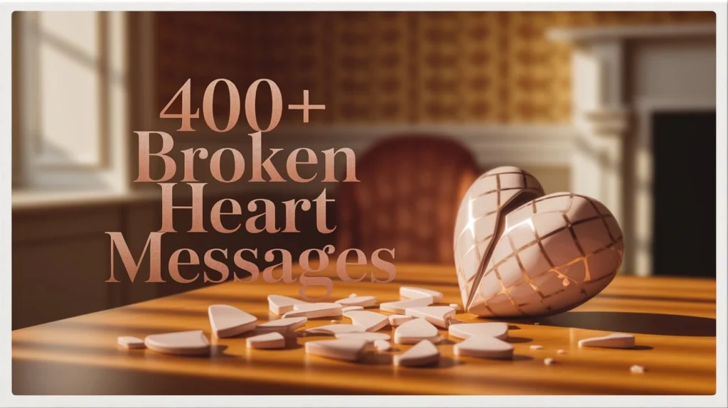 400+ Broken Heart Messages