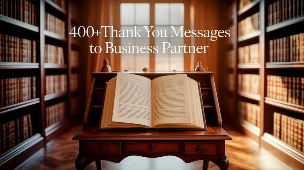 400+ Thank You Messages to Business Partner