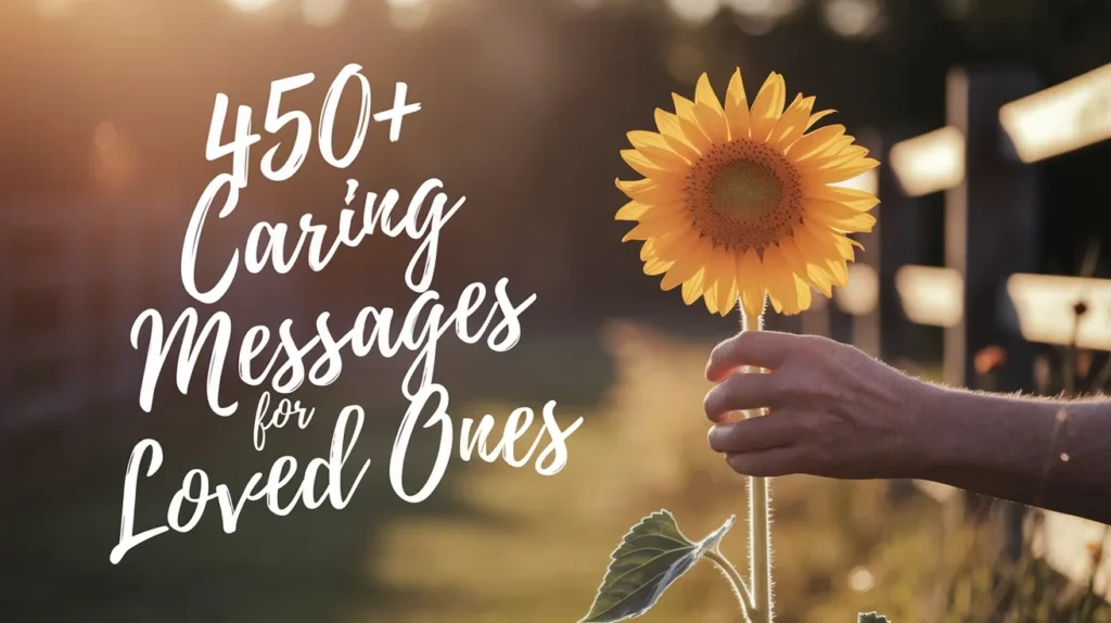 450+ Caring Messages for Loved Ones