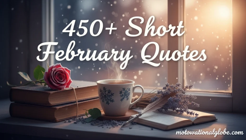 450+ Short February Quotes