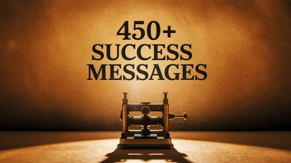 450+ Success Messages