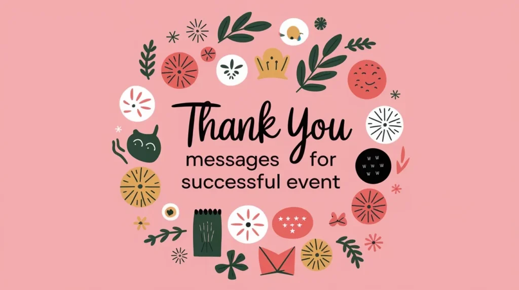 450+ Thank You Messages for Successful Event