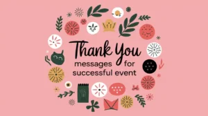 450+ Thank You Messages for Successful Event