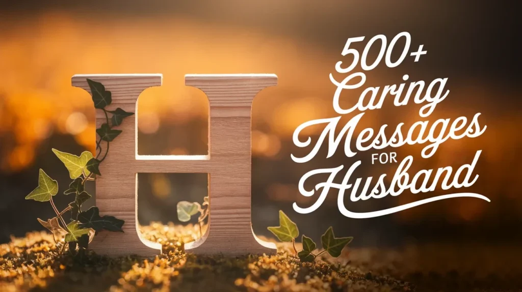 500+ Caring Messages for Husband