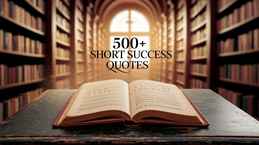 500+ Short Success Quotes