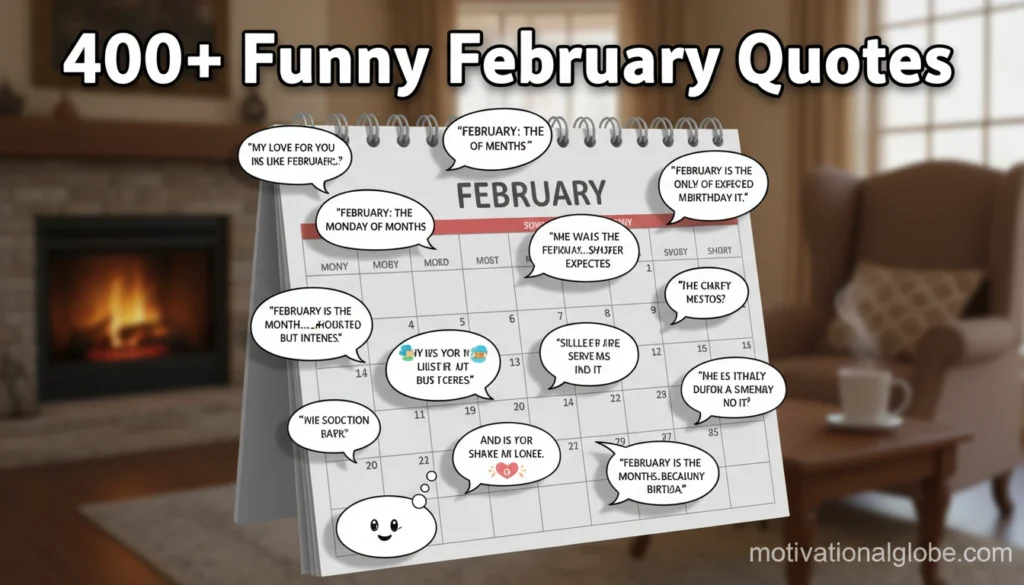 400+ Funny February Quotes