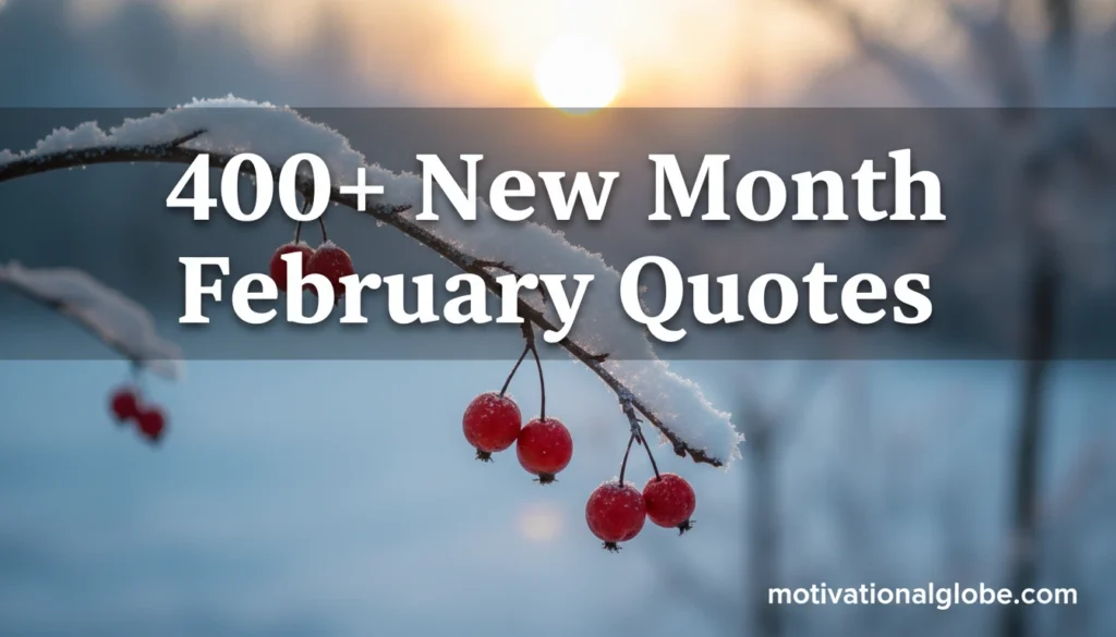 400+ New Month February Quotes