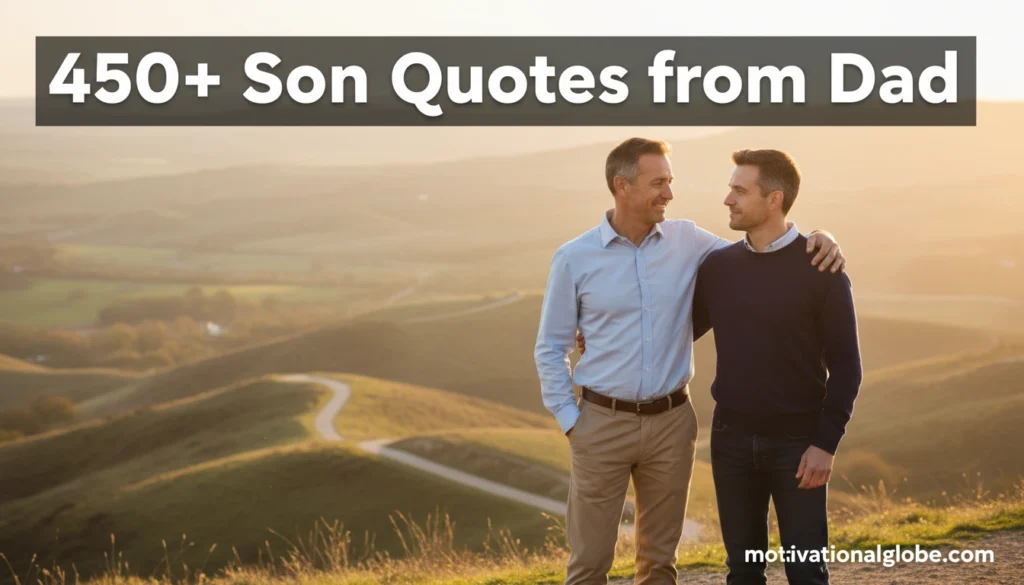 450+ Son Quotes from Dad