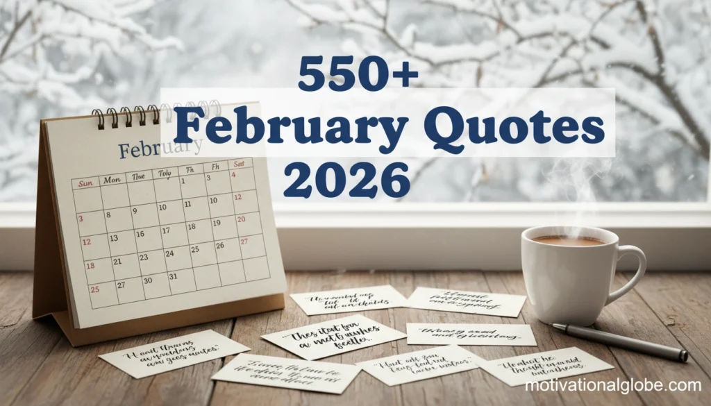 550+ February Quotes 2026