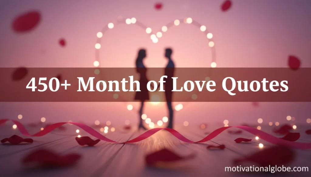 450+ Month of Love Quotes