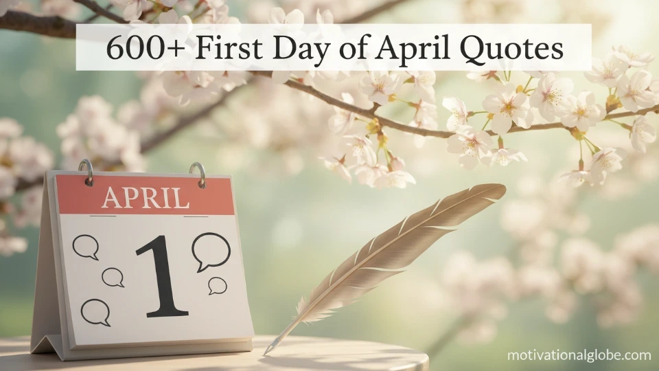 600+ Welcome April Quotes