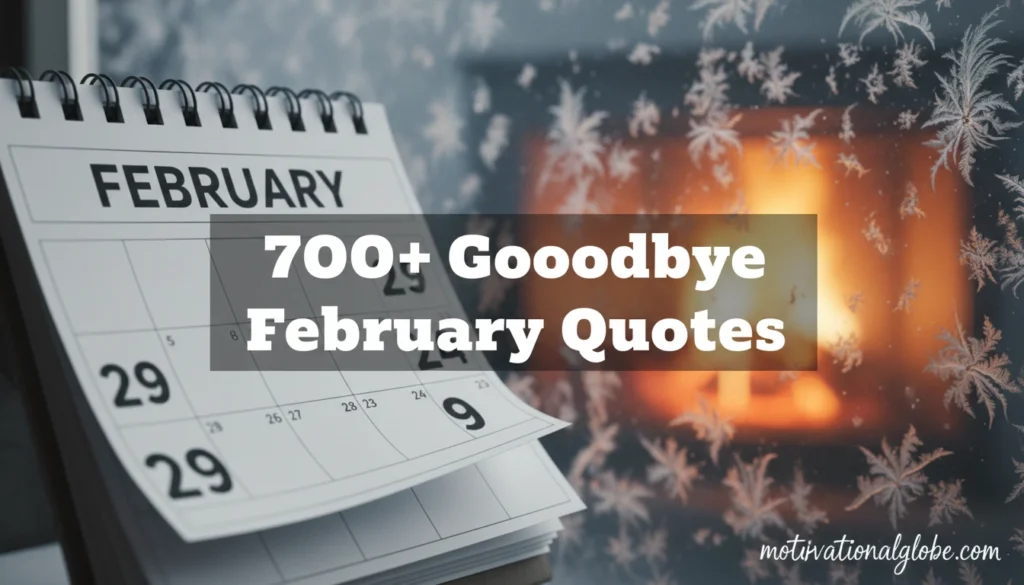 700+ Goodbye February Quotes