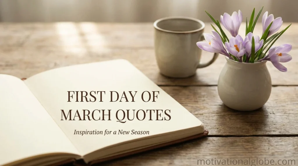 First Day of March Quotes