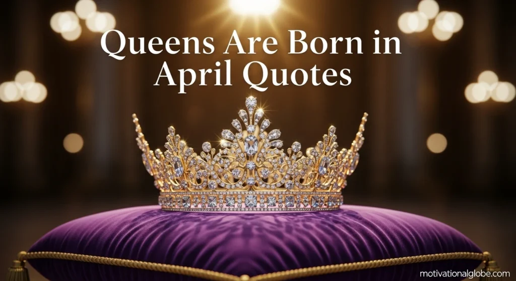 Queens Are Born in April Quotes