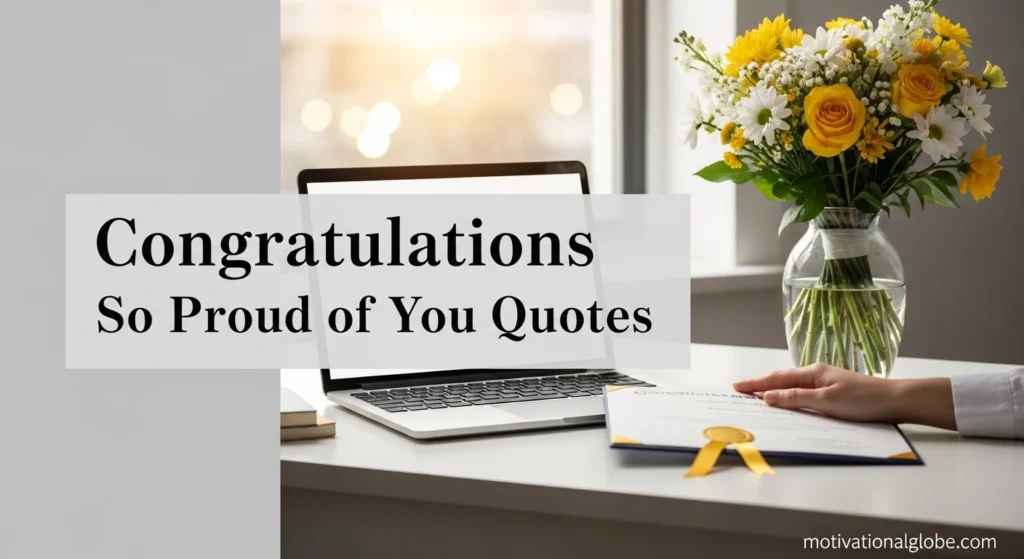 Congratulations So Proud of You Quotes