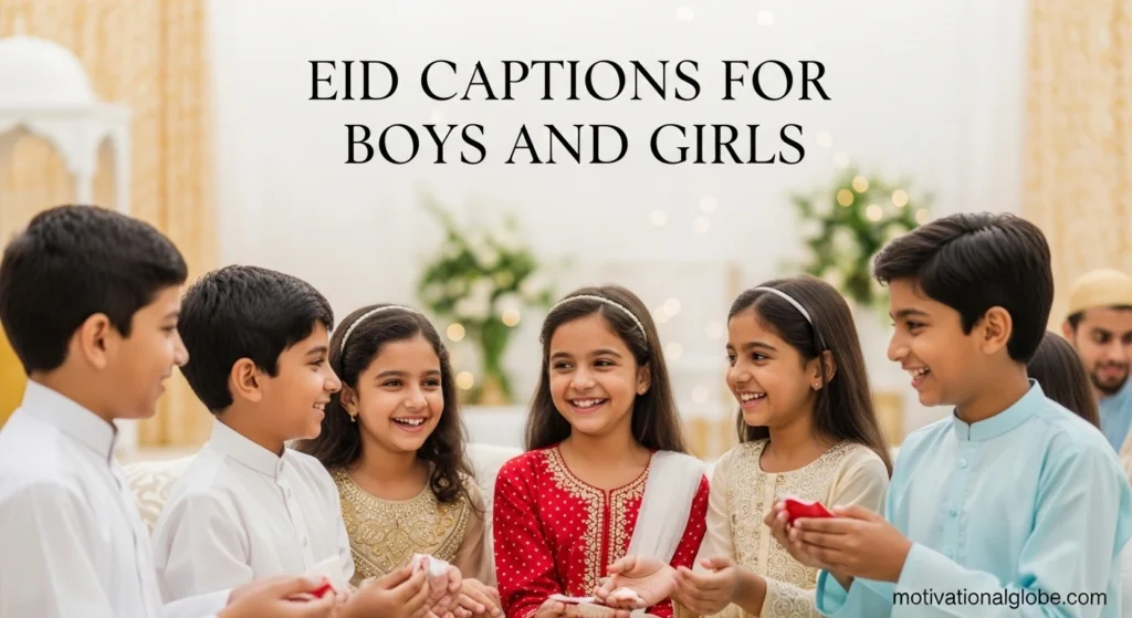 Eid Captions for Boys and Girl