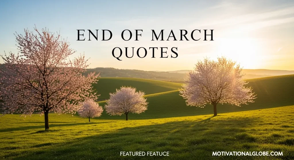 End of March Quotes