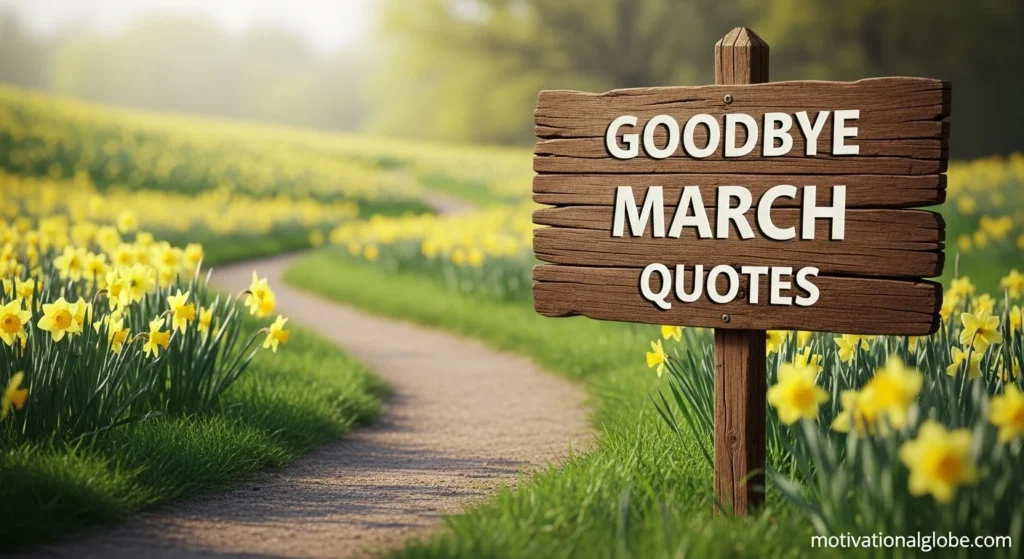 Goodbye March Quotes