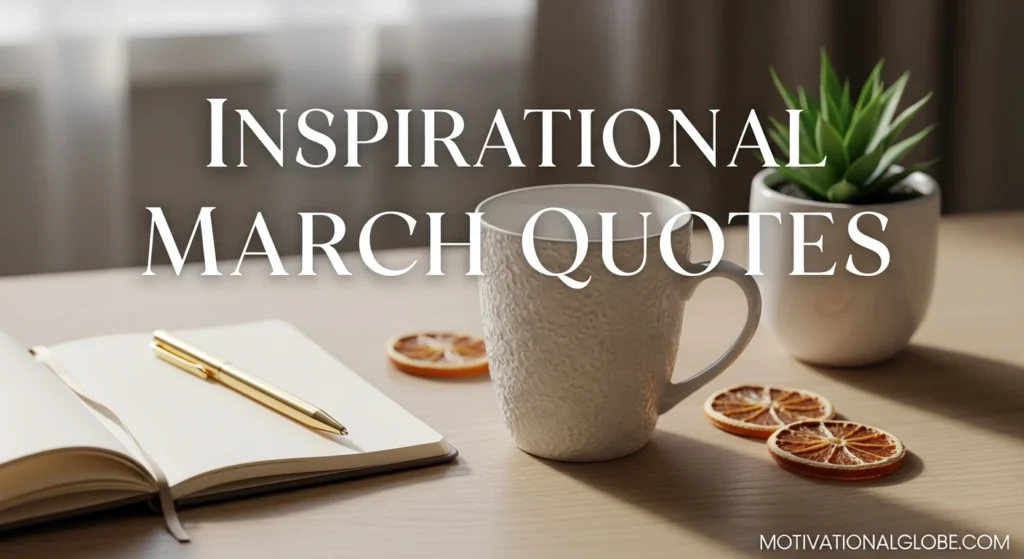 Inspirational March Quotes