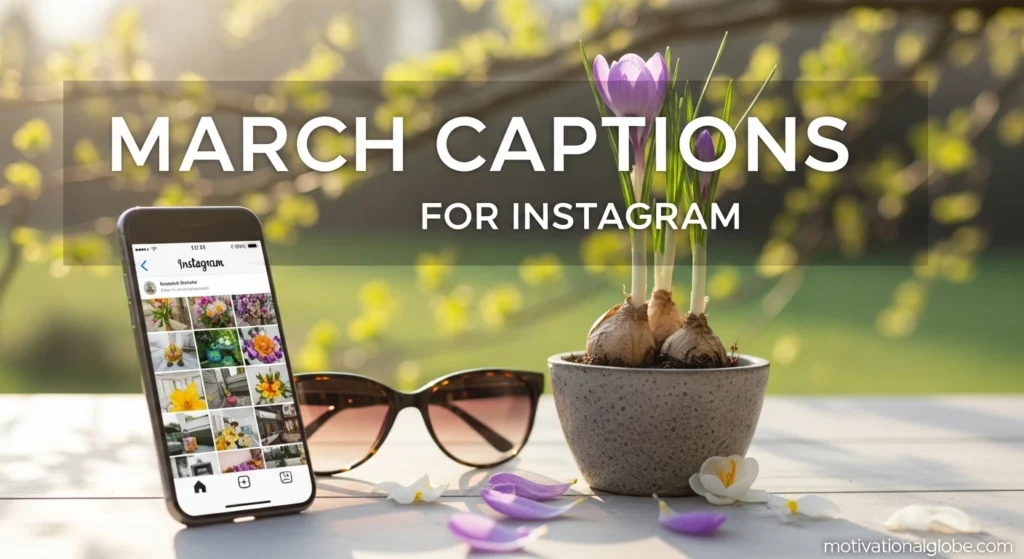 March Captions for Instagram