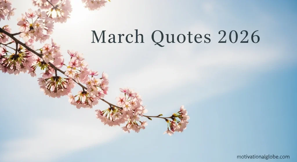 March Quotes 2026