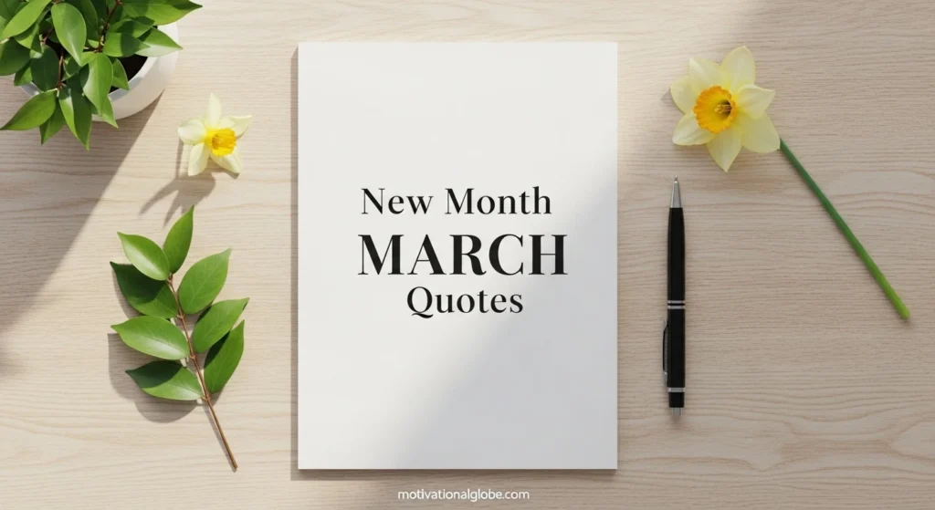 New Month March Quotes