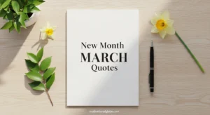New Month March Quotes