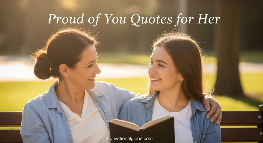 Proud of You Quotes for Her
