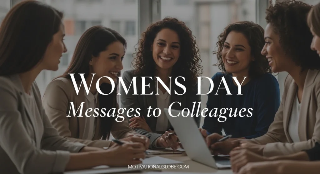 Womens Day Messages to Colleagues