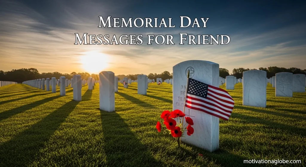 Memorial Day Messages for Friend