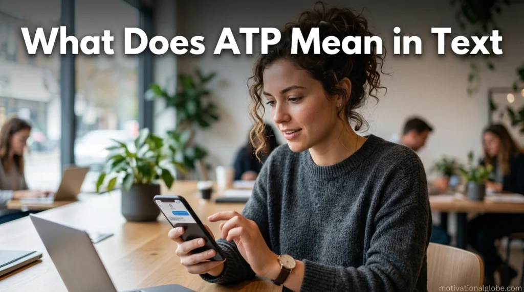 What Does ATP Mean in Text