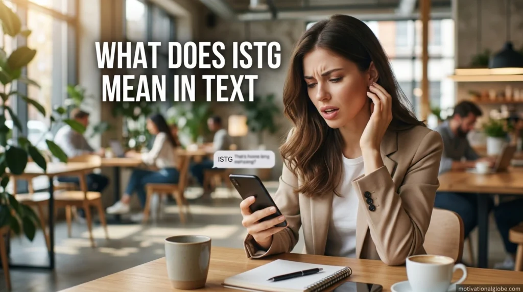What Does ISTG Mean in Text